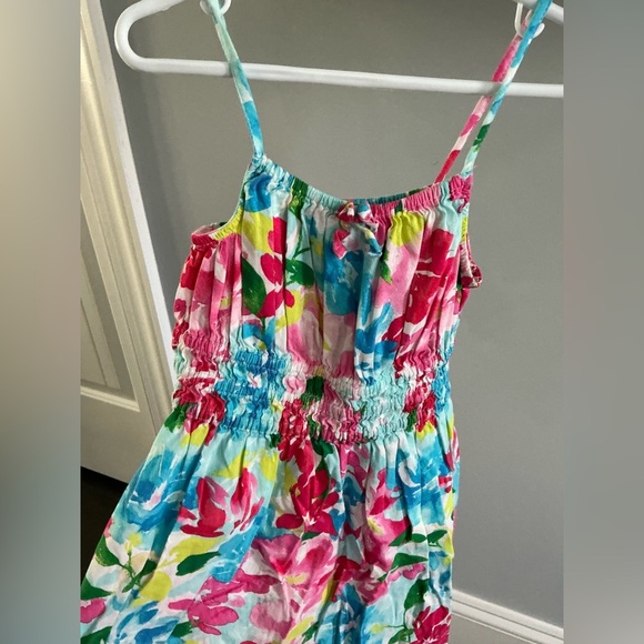Old Navy Blue and Pink Sleeveless Sundress - Picture 2 of 3